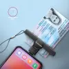 ID-kaardilugeja USB-C must Axagon