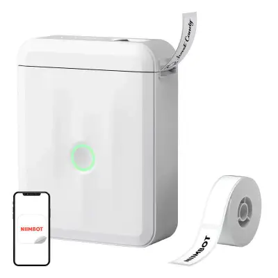Портативный принтер этикеток Niimbot D110M, белый