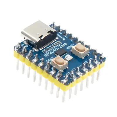 RP2040-Zero, плата микроконтроллера, похожая на Pico, на базе микроконтроллера Raspberry Pi RP2040, мини-версия.
