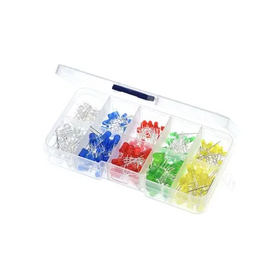 Led dioodide komplekt 3MM/5MM 200tk 5 värvi