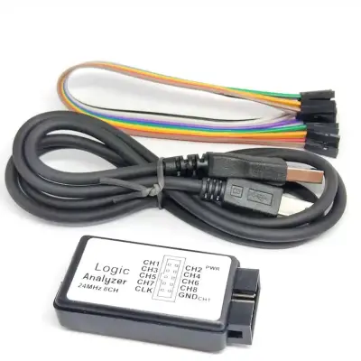 USB Логический анализатор 8-канальный 24МГц