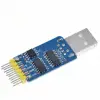 USB-TTL konverter 3.3/5V 6-pin CP2102 bipolaarne RS232 RS485