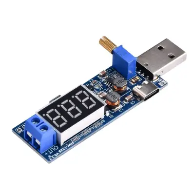 USB Toitemoodul DC/DC step-up / step-down 3.5...12V/1.2...24 3W