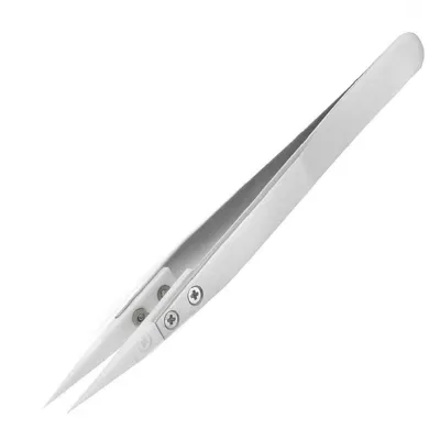 Vetus ESD-14 Antistatic Stainless Steel Tweezers