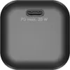 USB laadija GaN USB-C pesa 20W must PD PPS1 PPS2