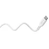 USB-C 2.0 silikoon kaabel 1.5m 60W 480MBPS valge