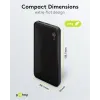 Akupank Slimline 10000mAh 2.1A 10.5W USB-A/C/micro