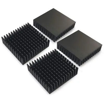 Radiaator alumiinium must 11*40*40mm