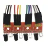 4-kanaliga Joone jälgimise andur 1mm...60cm 3.3/5V 6-pin TTL
