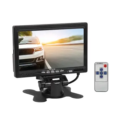 Monitor 7" 840*480 RGB 16:9 12-24V, 2-sisendit RCA