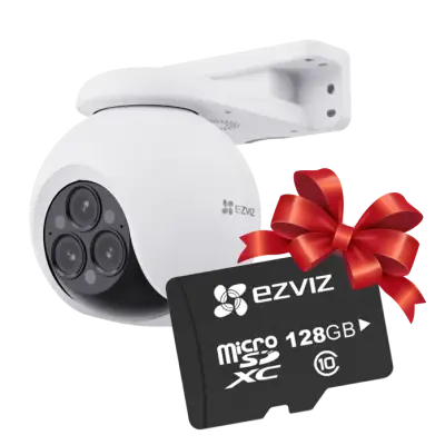 EZVIZ H80f Многофункциональная трехобъективная Wi-Fi-камера для умного дома