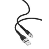 USB-A - USB-C 2.0 silikoon kaabel 1m 3A 480MBPS must