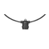 Valguskett 10x E27 pesa must 11.5m IP65