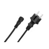 Valguskett 10x E27 pesa must 11.5m IP65