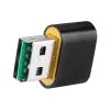 USB MicroSD kaardilugeja/kirjutaja R60, must, Rebel