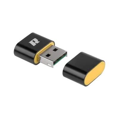 USB MicroSD kaardilugeja/kirjutaja R60, must, Rebel