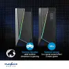 Arvuti kõlarid 18W mustad USB toide