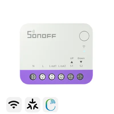 Sonoff Mini-RBS Wifi/Matter Mootori Nutilüliti, AC 240W
