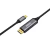 USB-C pistik -> Displayport pistik kaabel 1m 4K@60Hz