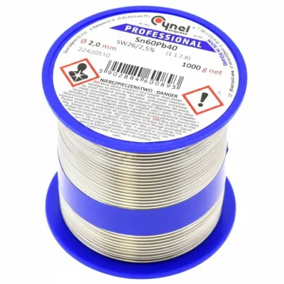 Jootetina 2mm 1kg 60/40 2.5% flux