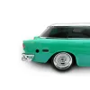 Bluetooth speaker retro car with battery green WS-1955 FM radio BT USB 1500mAh