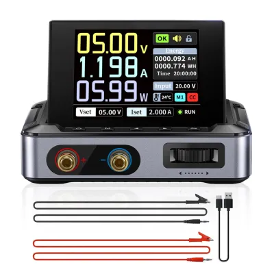 Mini programmeeritav toiteplokk 0...30V 0...5A, USB-C/DC