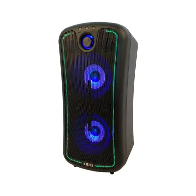 Mobiilne kõlar BLG 2x6.5" BLG 240Wrms, akuga, USB/BT Class D