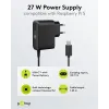 Power Supply for Raspberry Pi 5, 27 W, GaN, black
