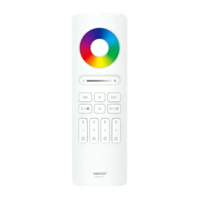 RGB+CCT 4-zone control remote 2xAAA white