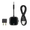 Bluetooth saatja/vastuvõtja TX/RX 3.5mm pistik aku USB-C