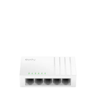 5-port 10/100Mbps lauapealne Switch