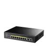 Switch 10 ports, Gigabit PoE, 2 Gigabit Uplink ports
