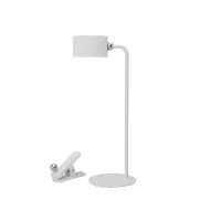 Table Lamp White with Magnet, Battery Powered 3W+1W WW/NW/CW