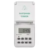 Digital outdoor weekly timer, 10-program IP44 3680W