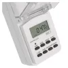 Digital outdoor weekly timer, 10-program IP44 3680W