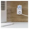 Pistik termostaat 16A 3680W WiFi GoSmart Tuya valge