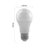 LED Bulb Classic A60/ E27 / 10,5 W (75 W) / 1 060 lm / warm white / step-dimming, EMOS