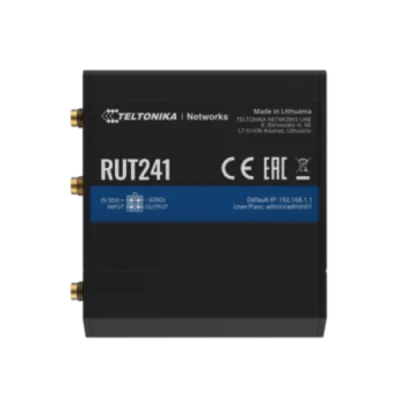 Tööstuslik LTE Wifi Ruuter: CAT4 2.4GHz, 2xLAN,-40°C kuni +75°C, IP30, eSim