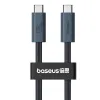 USB-C USB4 kaabel 40Gbps 1m 240W 8k@60hz must
