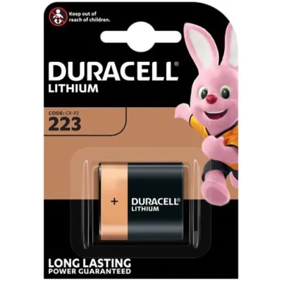 Батарея 6В DL223 223 CR-P2 Duracell литиевая