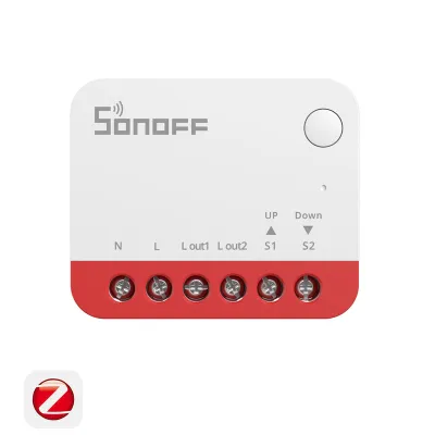 Sonoff Mini-RBS Zigbee Mootori Nutilüliti, AC 240W