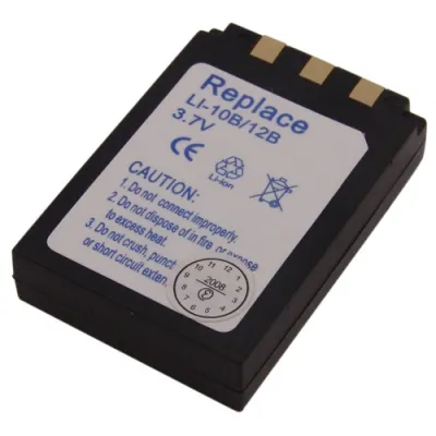 DIGCA37009 3.7V 1090mAh digitaalse kaamera Li-Ion aku Olympus