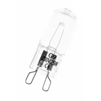 HALOGEN LAMP G9, 230V 25W