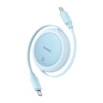 Baseus Free2Pull Mini Retractable USB-C Cable 60W Blue