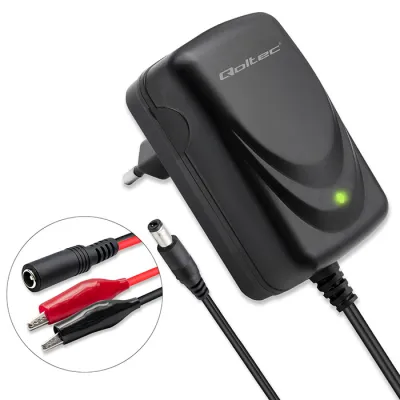 Charger: for rechargeable batteries; AGM,GEL,acid-lead; 1A; 12W