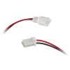 2-pin power wire pair, 30 cm, 2.5 mm, 8 A, 0.5 mm²
