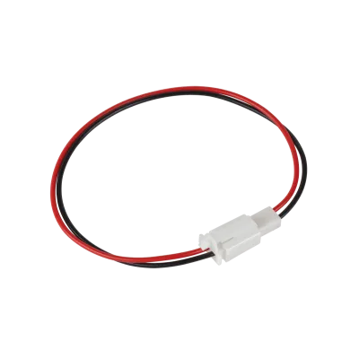 2-pin power wire pair, 30 cm, 2.5 mm, 8 A, 0.5 mm²