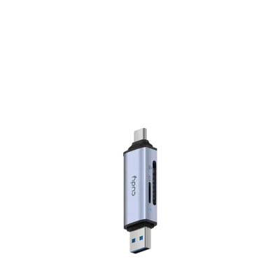 USB-A USB-C kaardilugeja SD TF 3.0 5Gbps