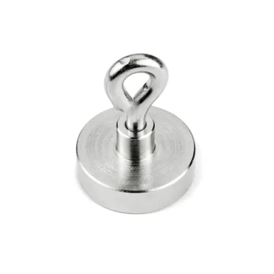 Magnet d=25mm N38 M4 riputusaasaga 18kg