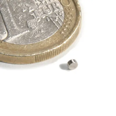 Magnet d=2mm h=1mm NdFeB N48 110g